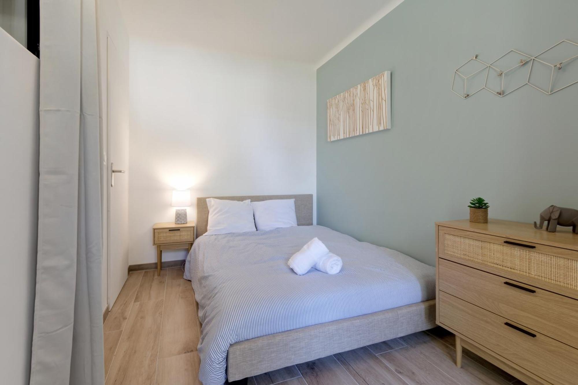016- T2 Tropisme, Appart 1 Chambre,Clim,Wifi,Parking Монпелье Экстерьер фото